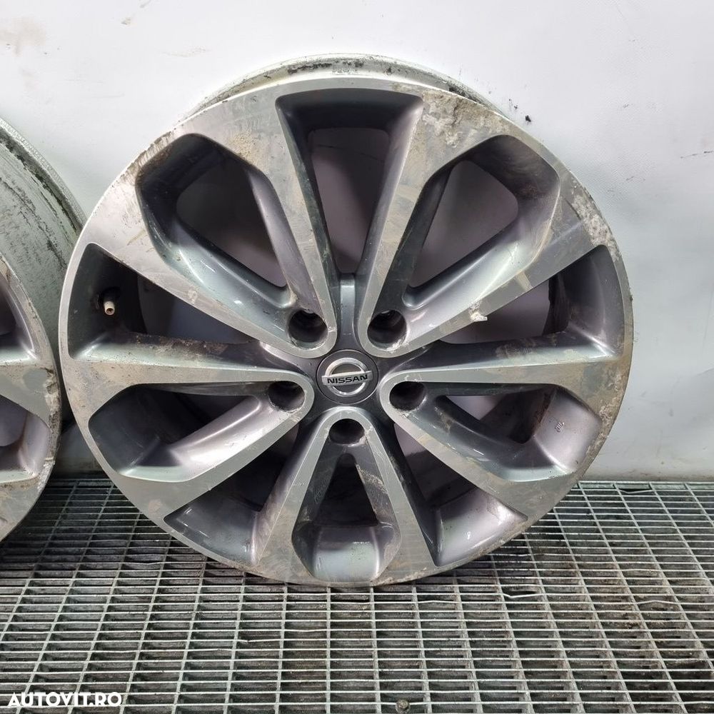 Jante aliaj Nissan Qashqai Facelift 2010 - 2013 (1484) R18 ET40 5X114.3 - 2