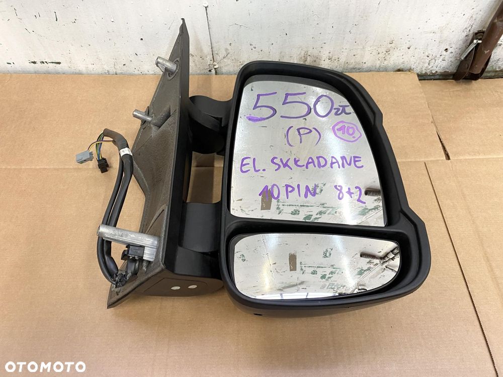 DUCATO BOXER JUMPER 14- LUSTERKO PRAWE ELEKTRYCZNE SKŁADANE 10PIN - 1