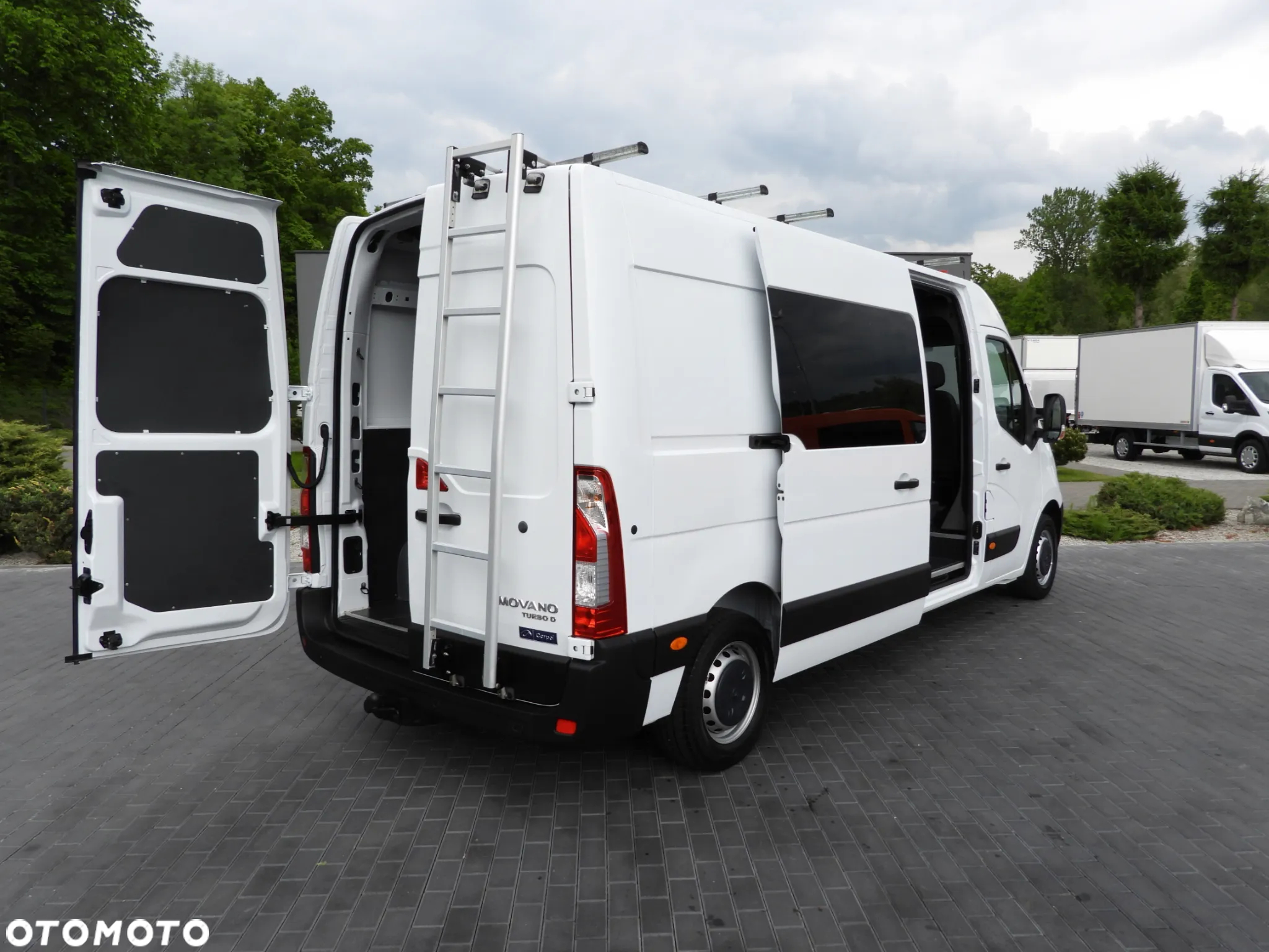 Opel MOVANO  FURGON BRYGADÓWKA 7 MIEJSC TEMPOMAT LEDY KLIMATYZACJA 135KM [ 254923 ] - 4