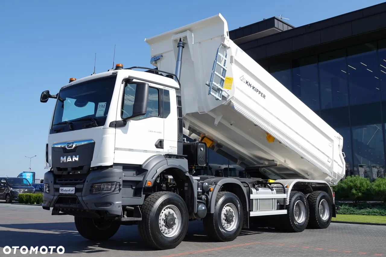 MAN TGS 41.480 / 8X8 / WYMIEŃ SWÓJ STARY NA NOWY / WYWROTKA TYLNOZSYPOWA / KH-KIPPER / MANUAL / FABRYCZNIE NOWA - 2024 R / DOSTĘPNY OD RĘKI - 4