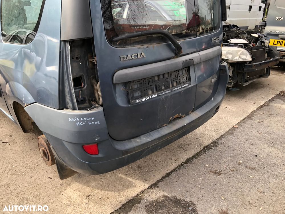 Bara spate Dacia Logan MCV 2008 albastru mineral - 5