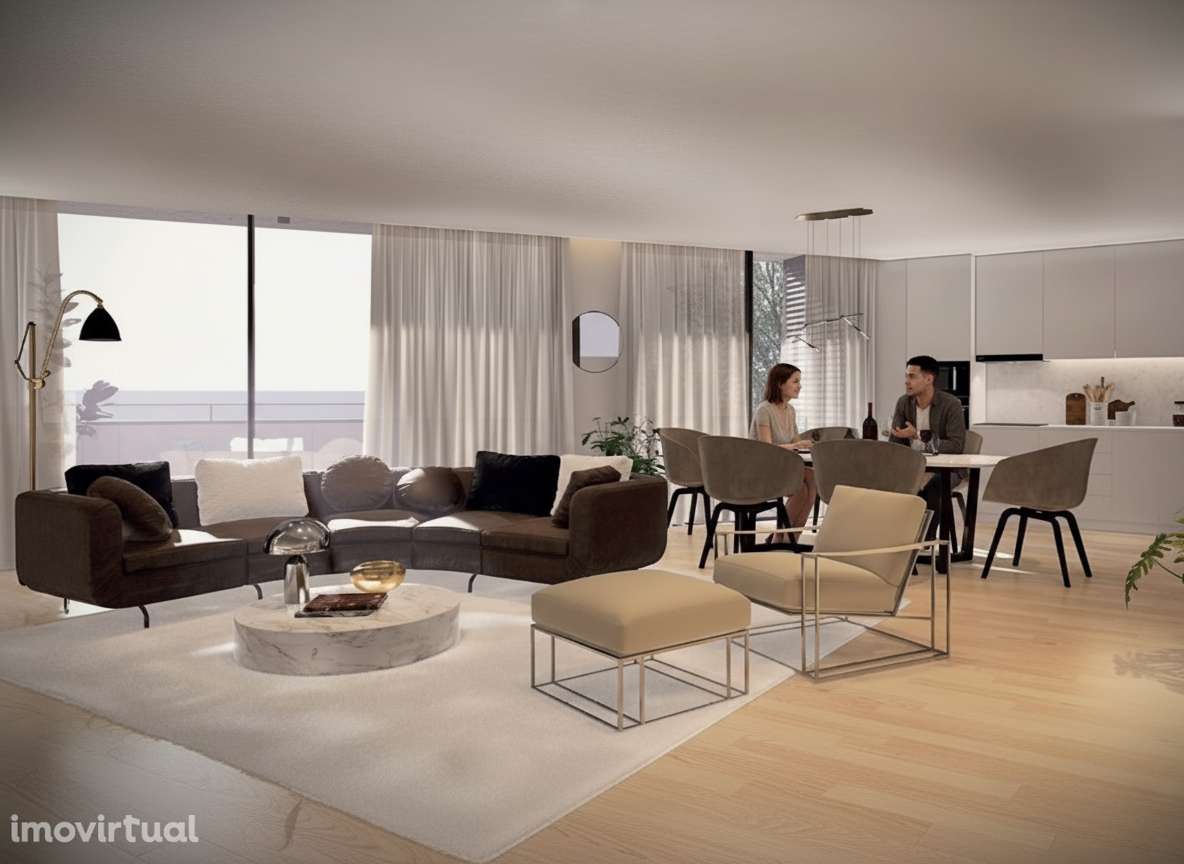 T1 Novo com Varanda|Próximo da Praia da Granja|Arcozelo–Vila Nova Gaia - Grande imagem: 2/16