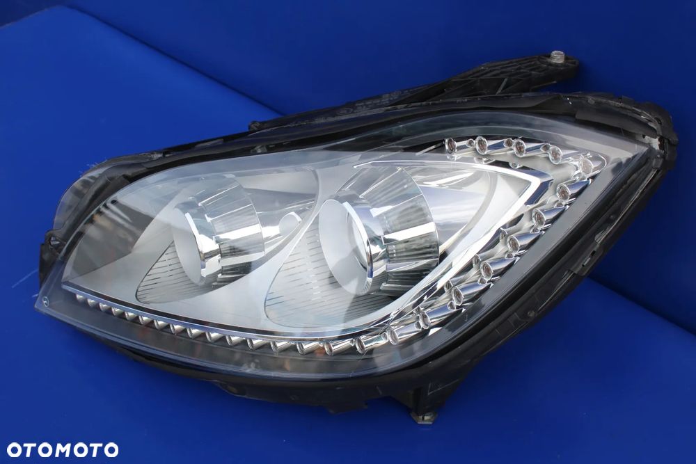 Reflektor lewy bi-xenon + LED lampa lewa OE Mercedes W218 CLS 11r Europa - 13
