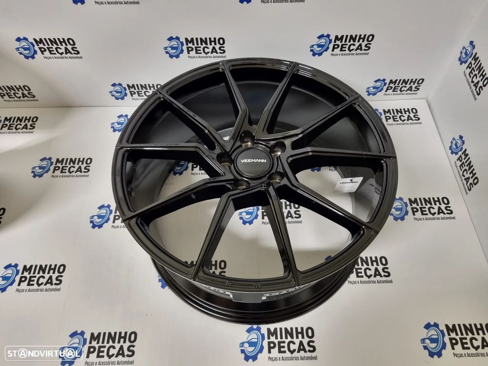 Jantes Veemann (V-FS52) em 19 (5x112) Preto Brilho - 7