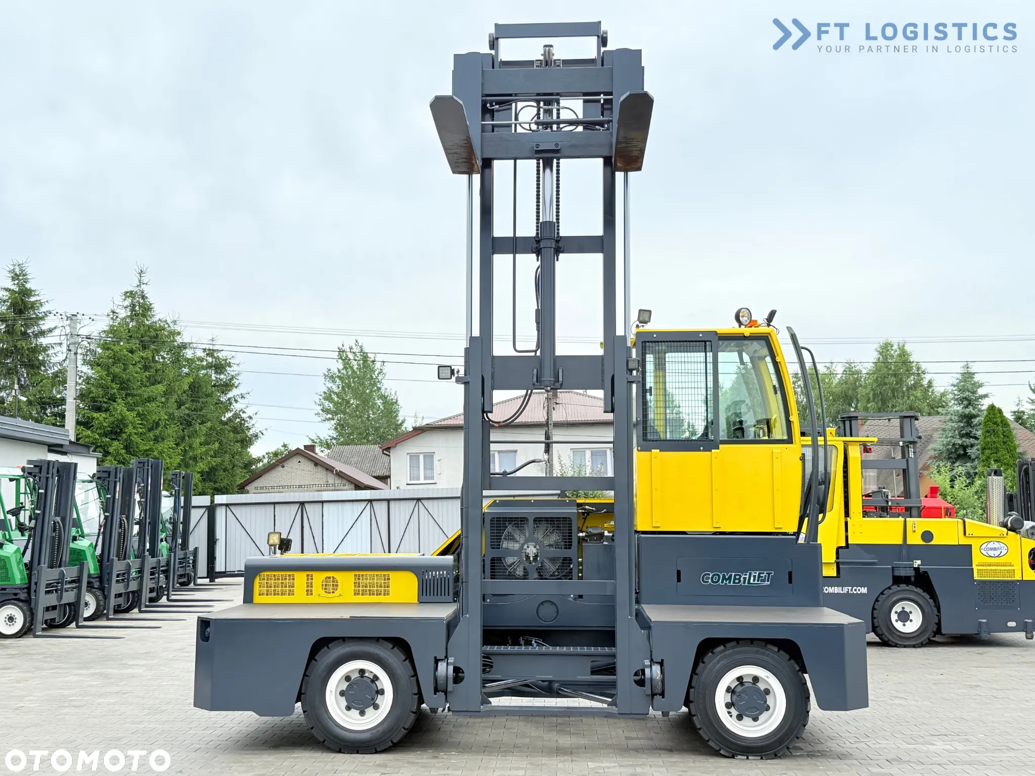Combilift C6000FSL / DIESEL / DUPLEX - 4100MM / WIDŁY 1400MM / WÓZEK BOCZNY / UDŹWIG 6000KG / WOLNY SKOK / SILNIK DEUTZ / STAN IDEALNY - 38