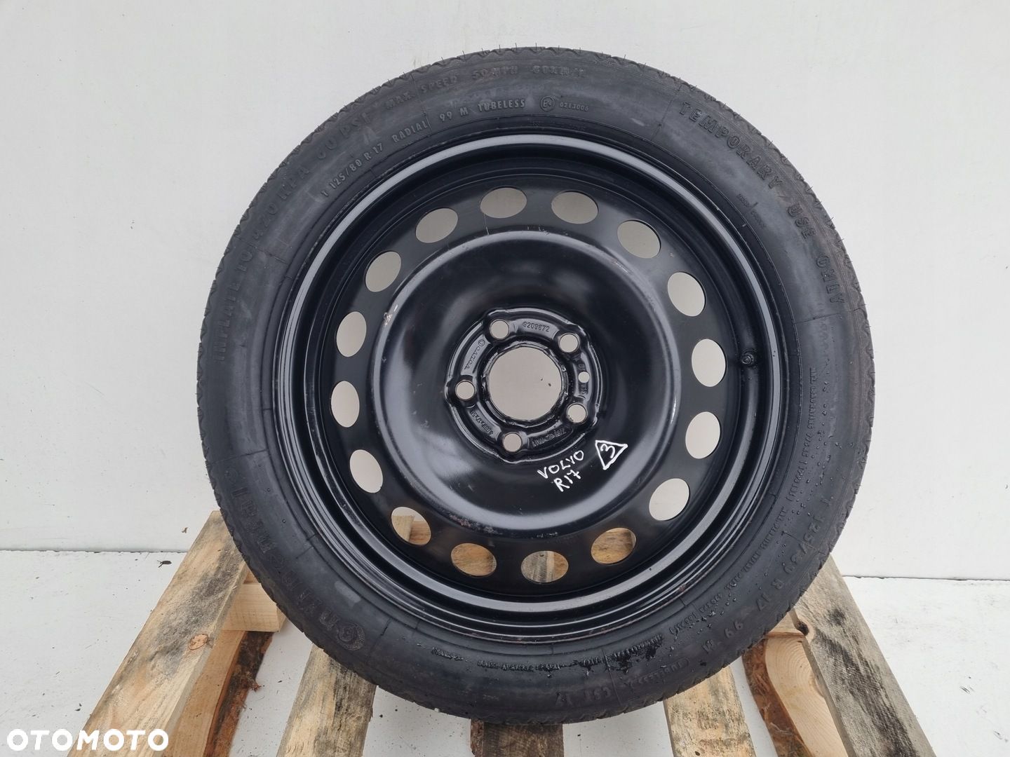 Volvo S80 I V70 II S60 I KOŁO DOJAZDOWE dojazdówka 125/80 R17 9209872 - 1