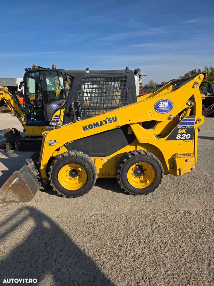 Komatsu SK820-5EO miniincarcator bobcat minivola mini incarcator minibuldo - 2