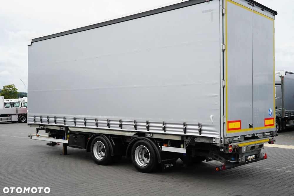 Inny RUFA / TANDEM / FIRANKA / BDF / 19 PALET / DŁ. 7,7 M / OŚ PODNOSZONA - 19