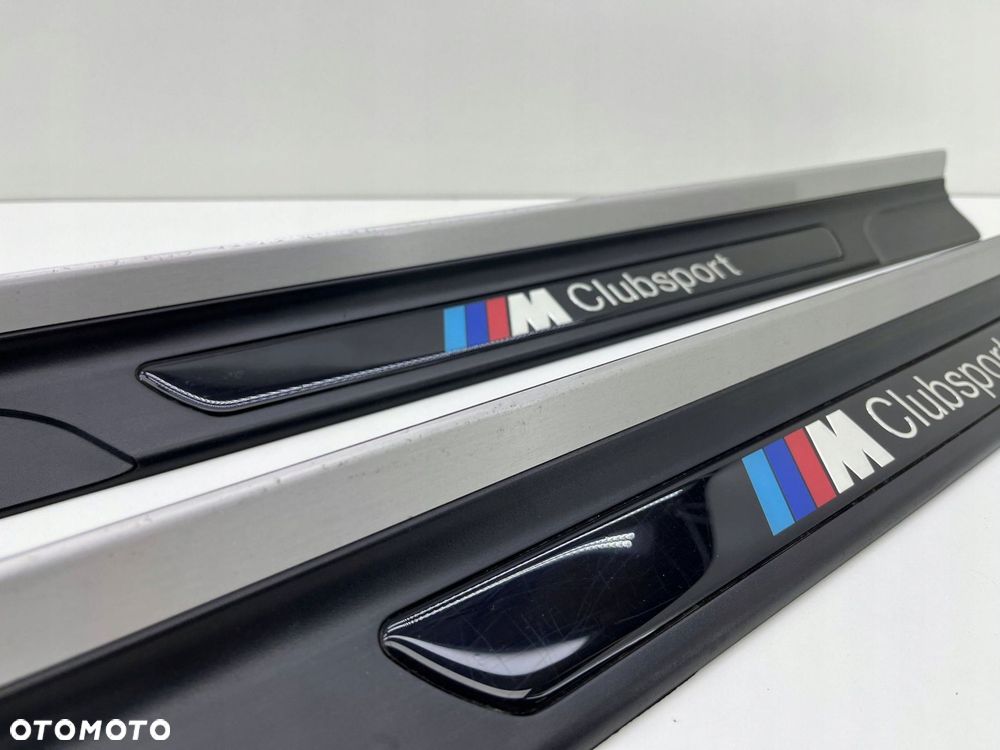 BMW 3 E46 COUPE LISTWY NAKŁADKI PROGOWE M-PAKIET CLUBSPORT KOMPLET 8204113 - 4