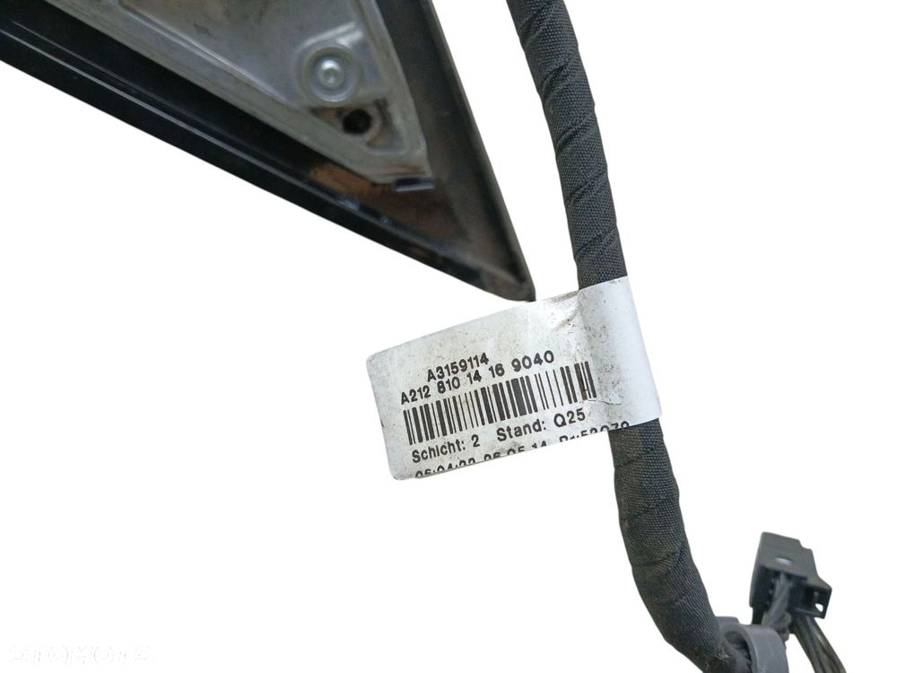 LUSTERKO PRAWE MERCEDES E W212 LIFT (2012-2016) 2.2 CDI Hybrid 204KM A2128101416 - 6