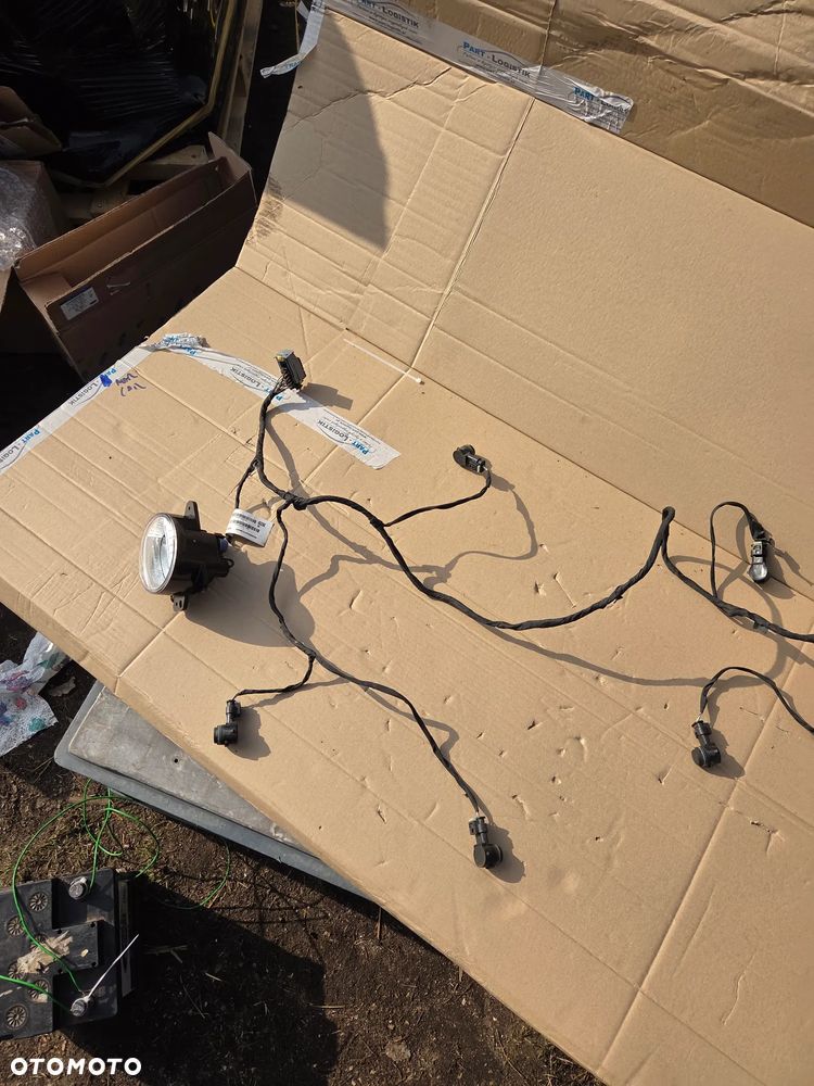 Halogen halogeny LED lewy prawy Jeep Gladiator Wrangler JL Wiązka instalacja PDC 68319652AE P68319652AE 6YD83TRMAB - 3