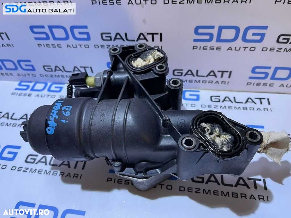 Suport Carcasa Filtru cu Termoflot Radiator Ulei Renault Megane 4 1.6 DCI R9M 2014 - Prezent Cod 70375888 152085948R - 9