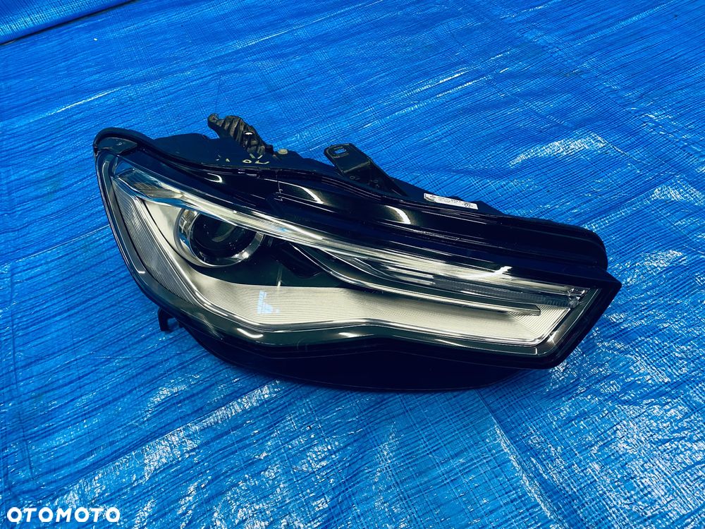 AUDI A6 C7 LIFT LAMPA PRAWA PRAWY PRZÓD PRZEDNIA XENON KSENON LED HELLA 4G0941044F EUROPA ORYGINAŁ - 1