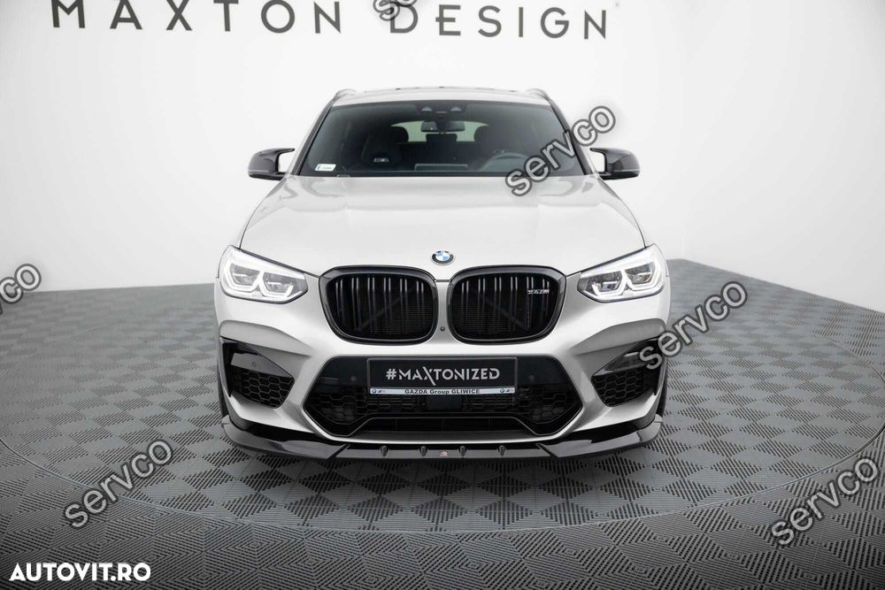 Prelungire bara fata Bmw X4 M F98 2019-2021 v1 - Maxton Design - 2