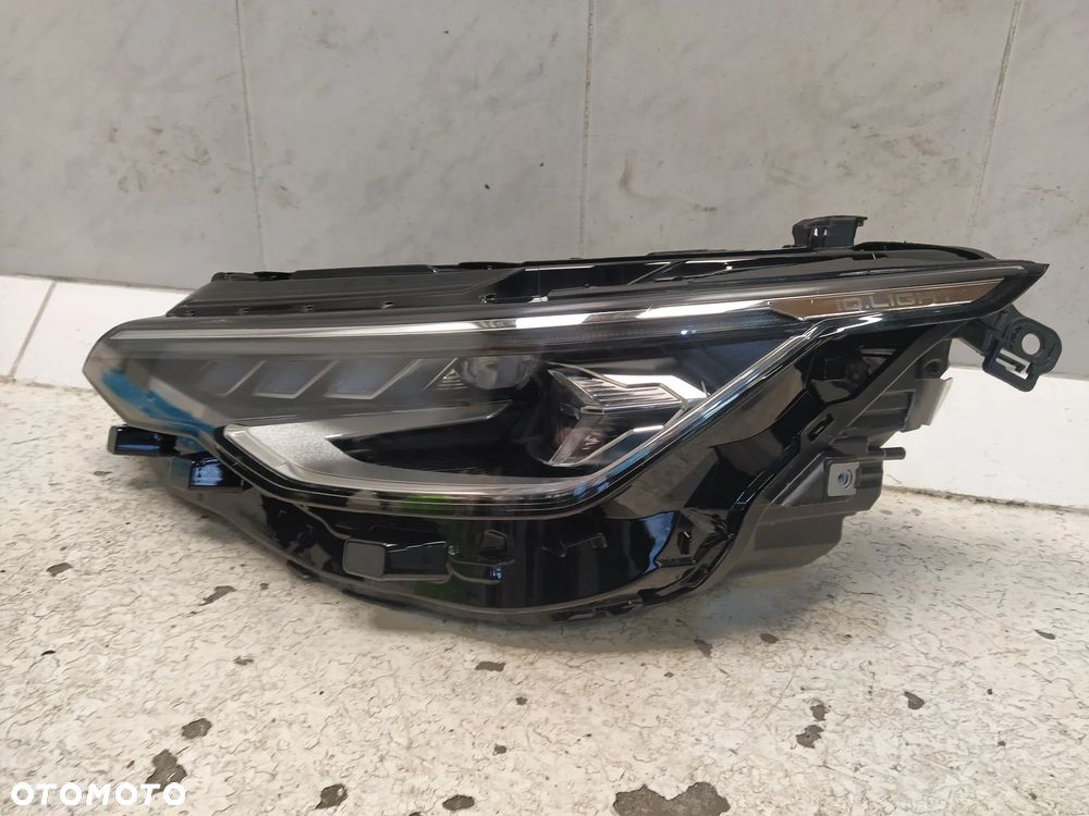 VW GOLF 8 VIII LIFT 2024- LAMPA REFLEKTOR PRZÓD PRZEDNI LED IQ LIGHT SREBRNY ŚRODEK LEWA PRZETWORNICA ORYGINAŁ - 4