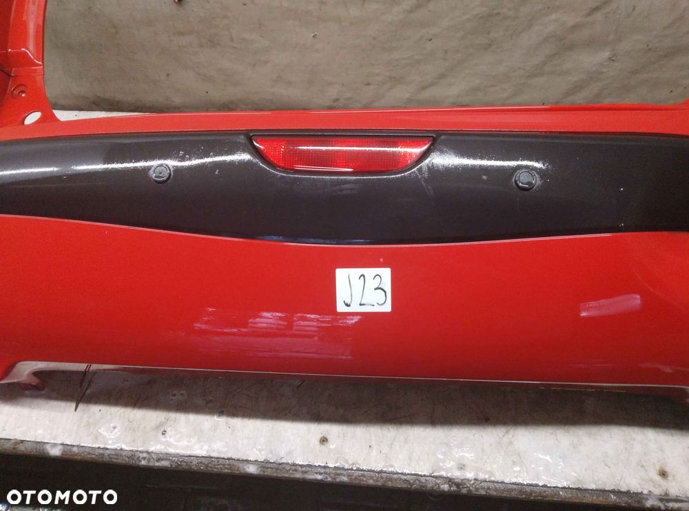 @ ZDERZAK TYŁ TYLNY NISSAN NOTE E11 Z10 CZERWONY - 2