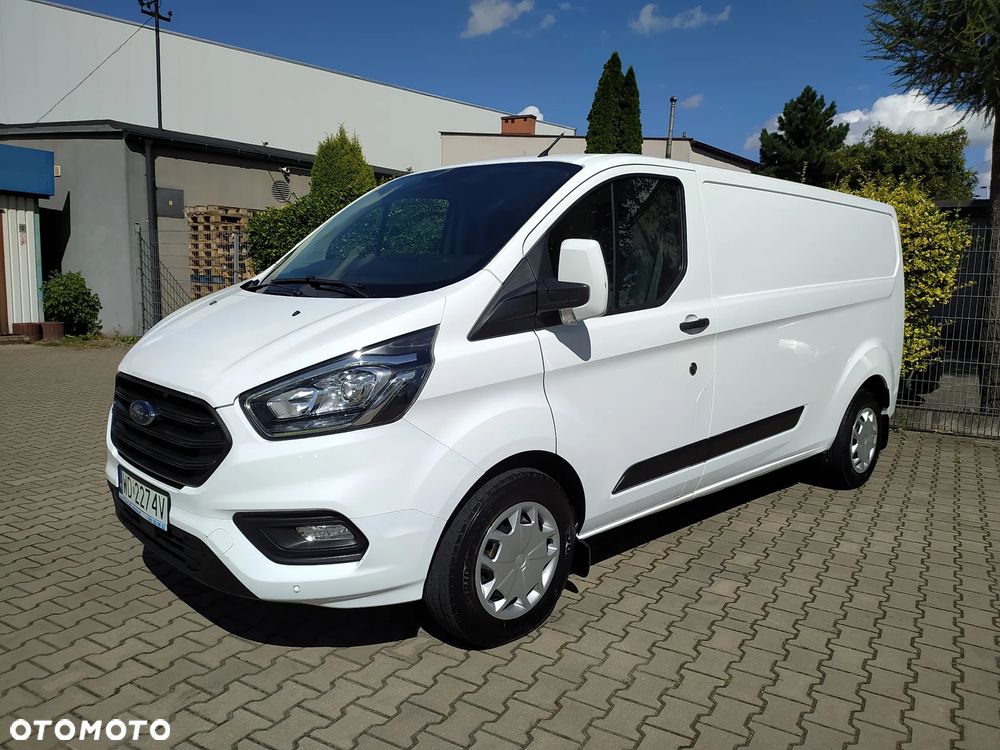 Ford TRANSIT CUSTOM L2 H1 MODEL 2019 GWARANCJA MECHANICZNA 1 - ROK ZABUDOWA REGAŁ WARSZTAT F - VAT 23%