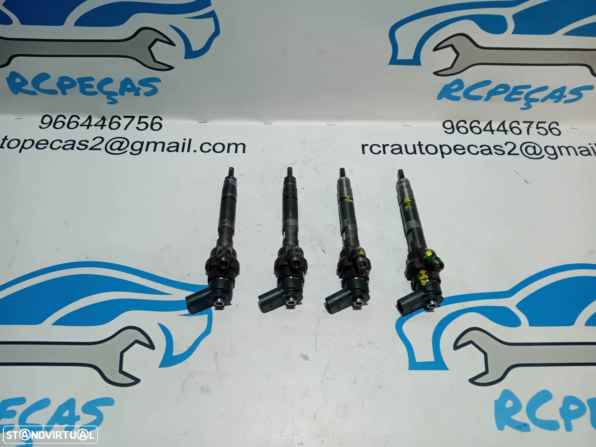 Conjunto 4 Injetores Bosch BMW N47D20 N47 16D 18D 7798446 0445110289 - 1