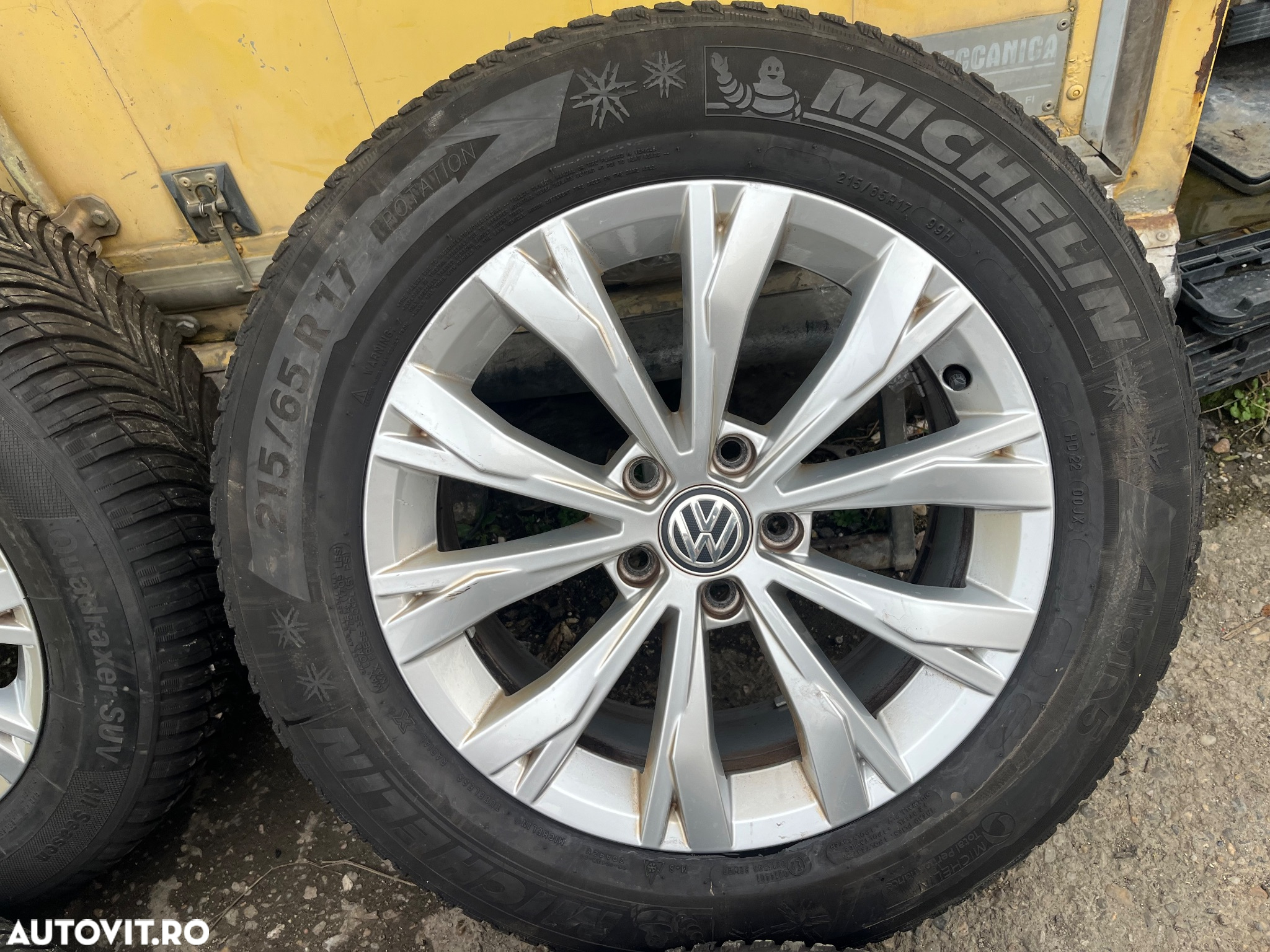 Jante cu anvelope R17 Vw Tiguan 2017 - 5