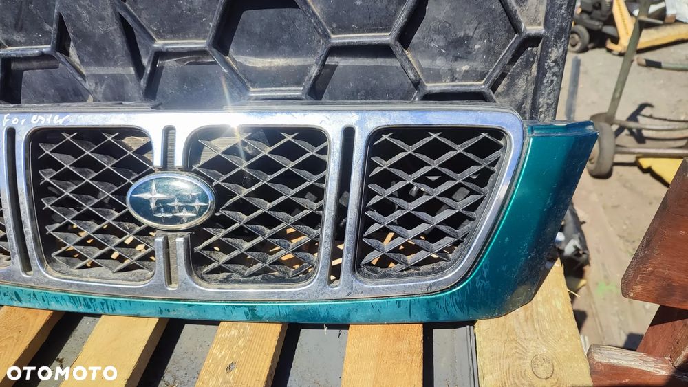 Subaru Forester I 1 Lift 00/02 grill atrapa chrom - 3