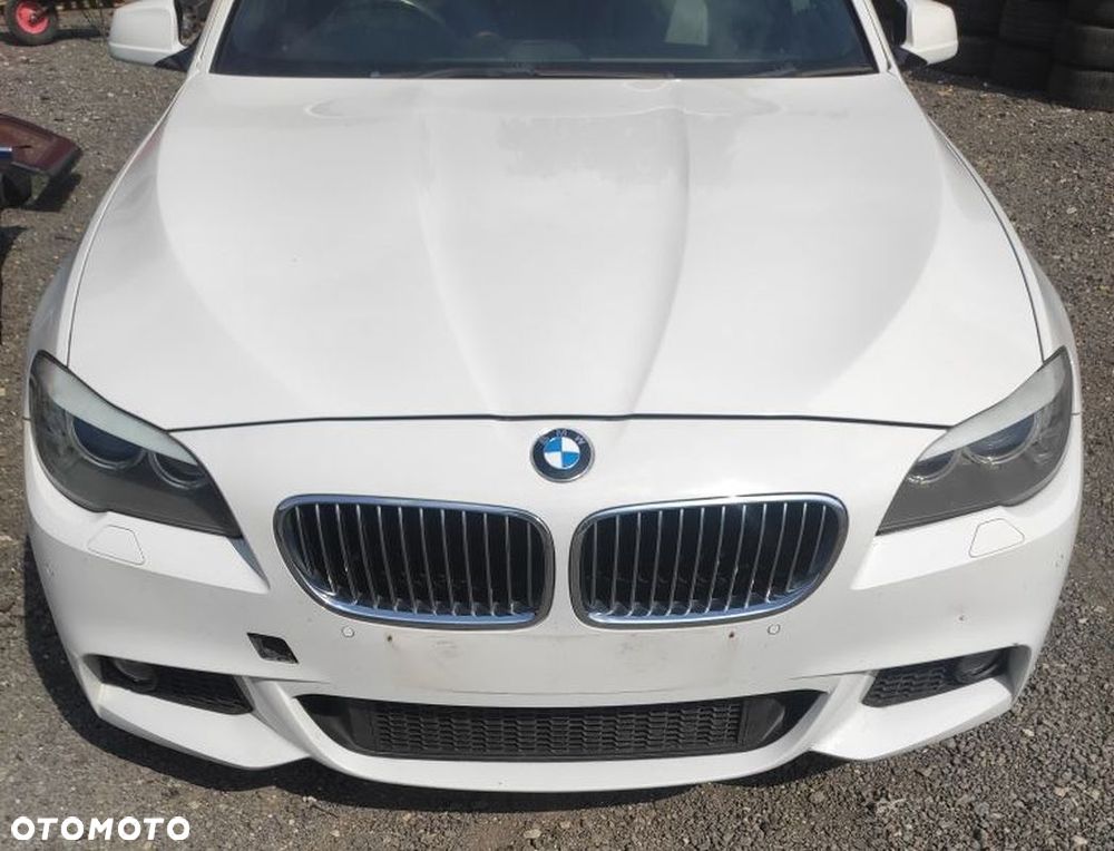BMW 5 F10 2.0D MANUAL PRZÓD M-PAKIET A300 ALPINWEISS ŁADNY STAN W KOLOR - 1