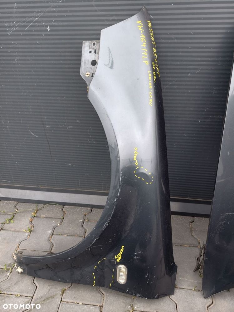 PASSAT B5 LIFT MASKA KLAPA ZDERZAK ATRAPA PODSZYBIE - 18