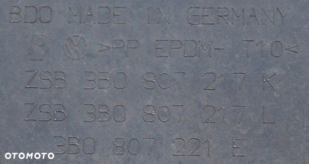 zderzak przód przedni granatowy kompletny vw passat b5 fl lift (2000-2005) - 11