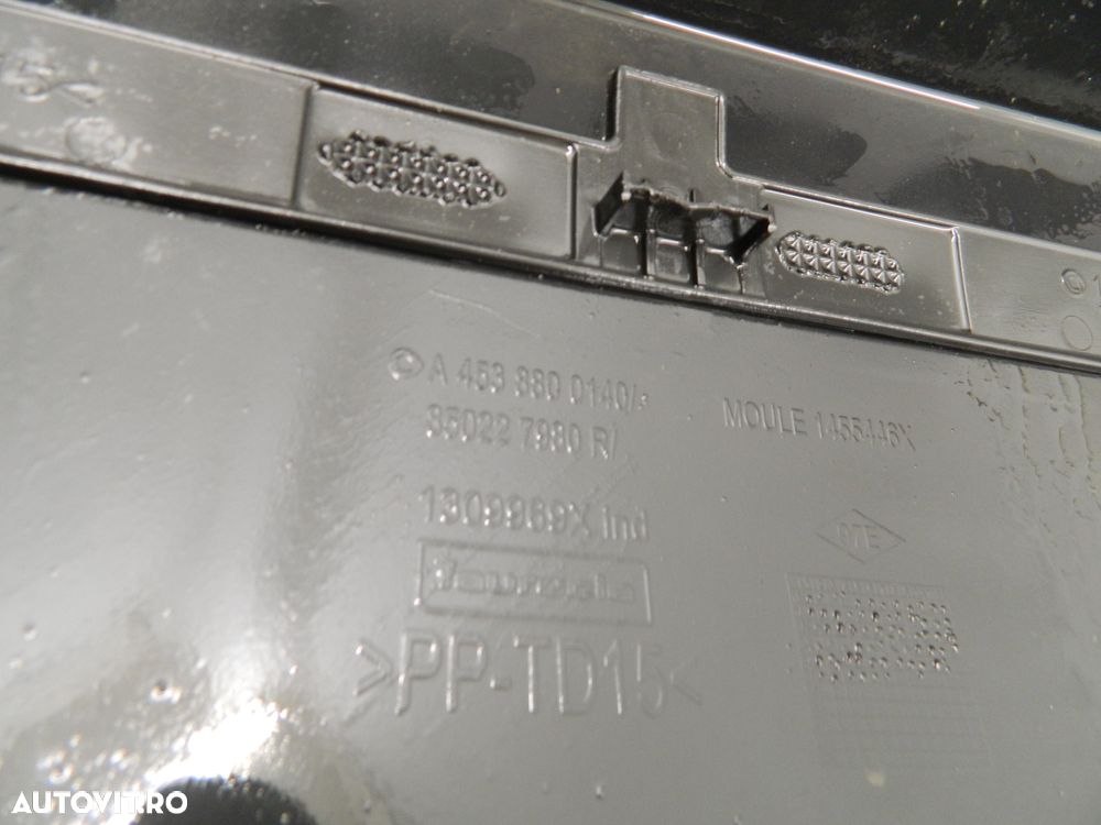 Bara spate Smart Fortwo, W453, 2014, 2015, 2016, 2017, 2018, 2019, A4538800140. - 2