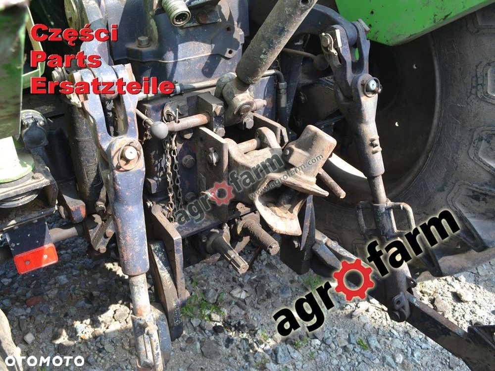 Deutz DX 110 części, skrzynia biegów, silnik, most - 3