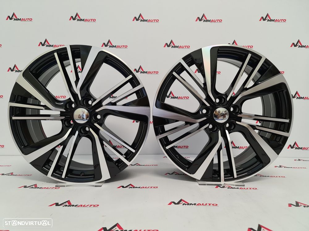 Jantes look Skoda Ignite Preto Polido 19 (5x112) - 1