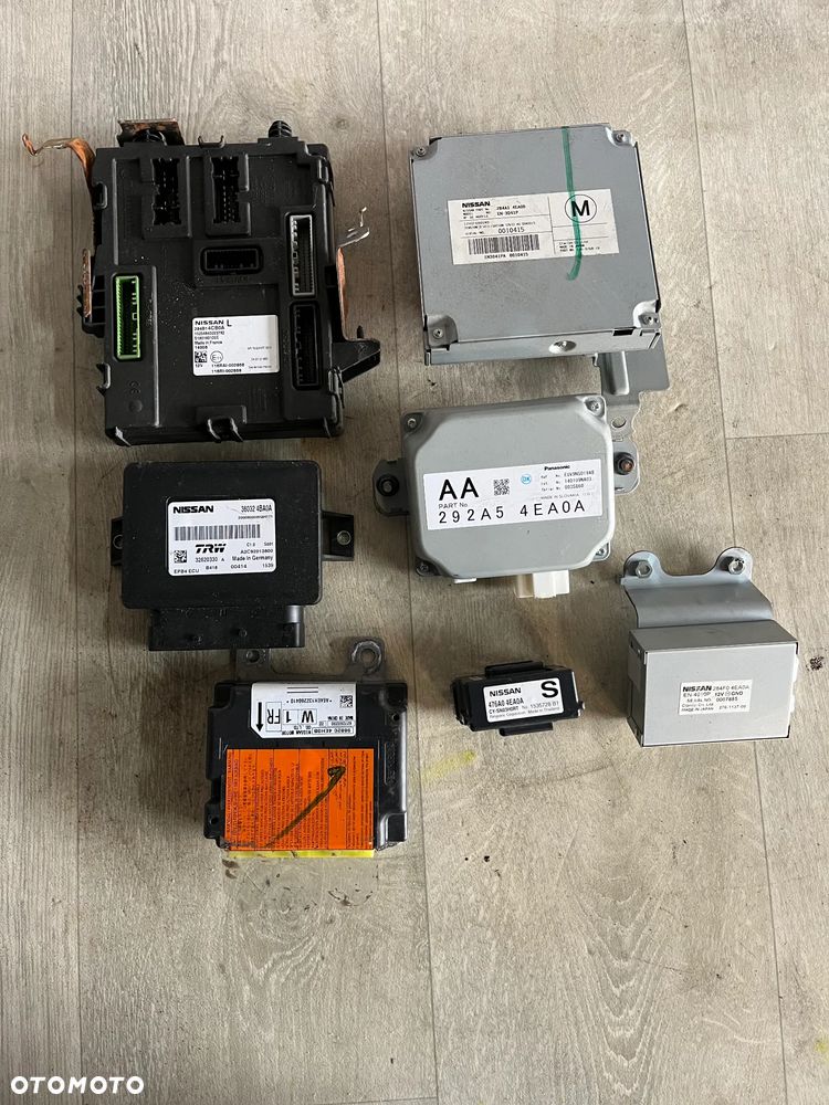 NISSAN QASHQAI J11 MODUŁ 284B14CB0A BSI 284A1 4EA0B KAMERY 292A5 4EA0A AIR BAG 98820 4EH0B STEROWNIK SILNIKA 237104 ED0C - 1