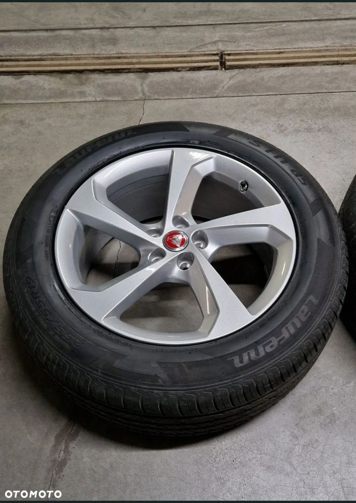 Koła z oponami 255 55 R19, alufelgi Jaguar, opony letnie 4SZT.  DOT0924 jak nowe + fullsize zapas - 8