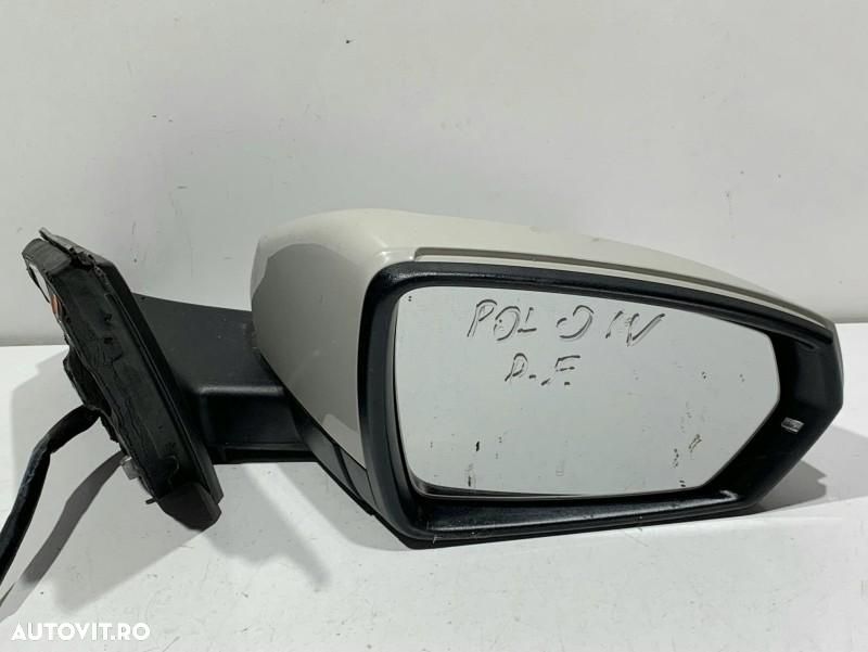 Oglinda dreapta 10 pini Volkswagen Polo VI facelift (2021->) AW 2G1857508S - 1
