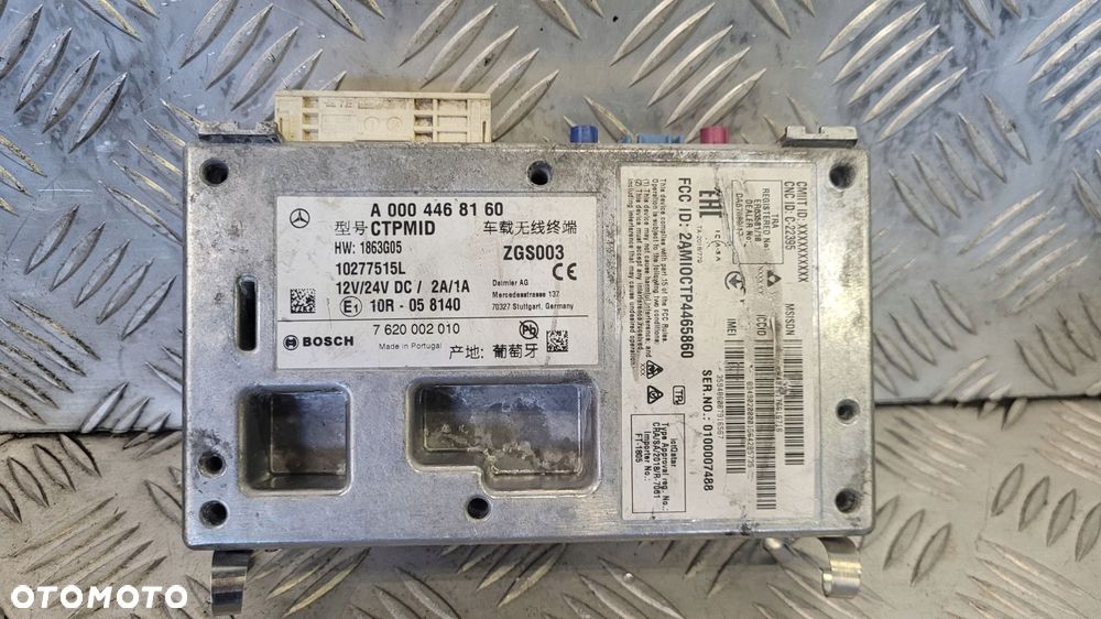 TELEMATYKA MODUŁ / KOMPUTER / STEROWNIK MERCEDES ACTROS A 000 446 81 60 - 1