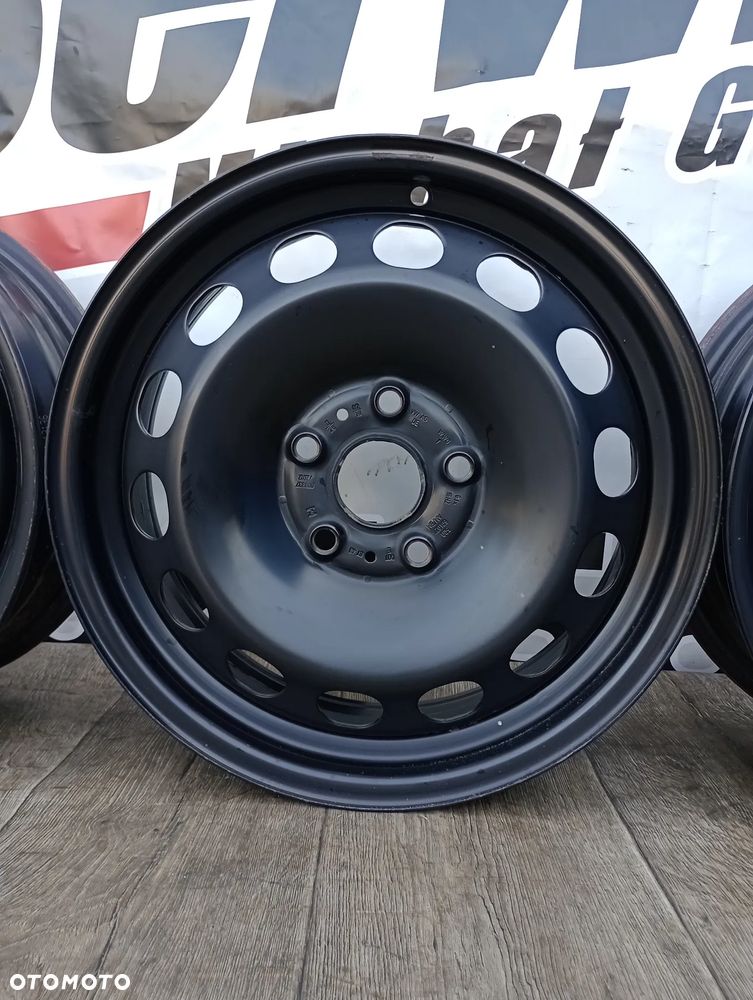 FELGI STALOWE 5x112 R16 6J ET43 VW T-ROC GOLF SKODA KAROQ OCTAVIA SEAT ATECA LEON AUDI Q2 A3 - 5