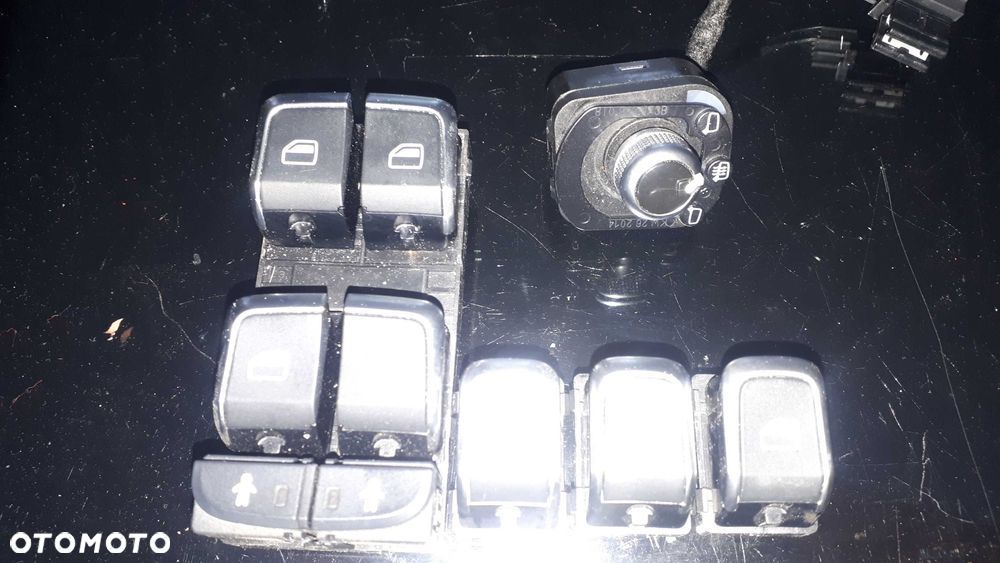 audi a6 c7 a7 przełączniki szyb i lusterek sline chrom - 1