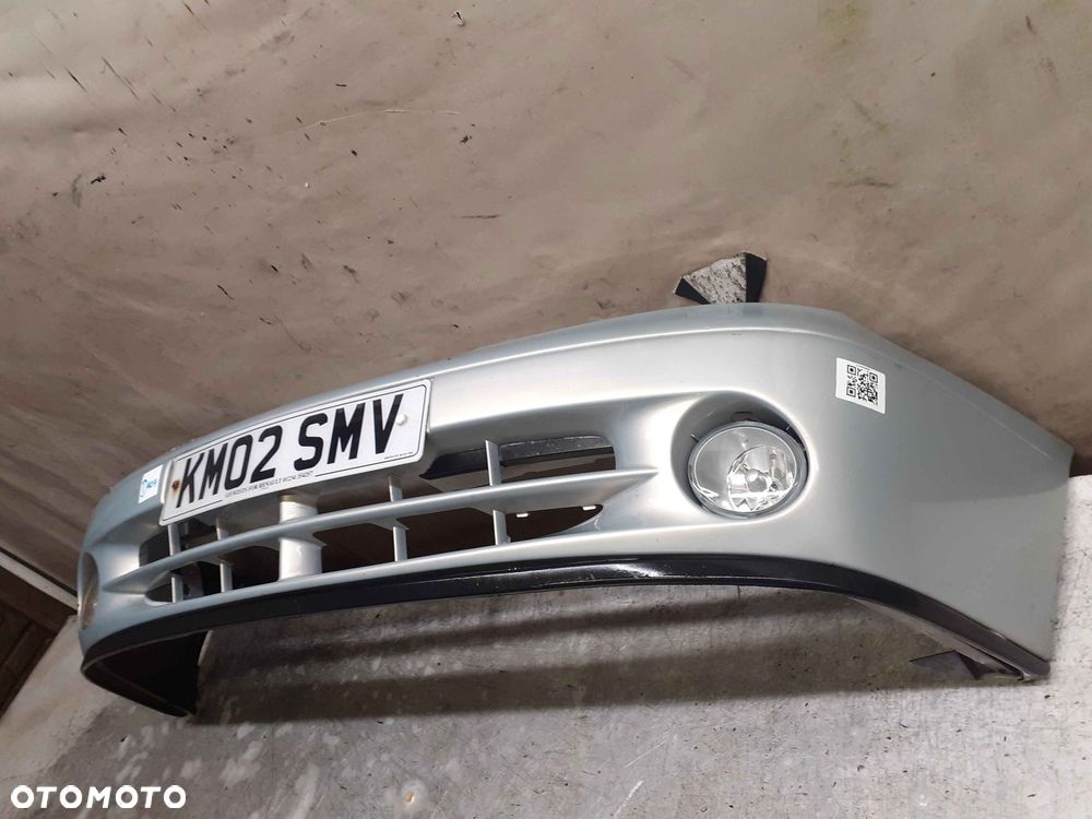 ^ ZDERZAK PRZÓD PRZEDNI RENAULT MEGANE 1 I CABRIO BŁĘKITNY MORSKI HALOGENY - 2
