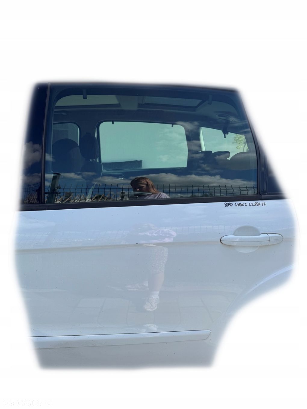 FORD S-MAX MK1 DRZWI LEWE TYLNE LEWY TYŁ F7 - 1