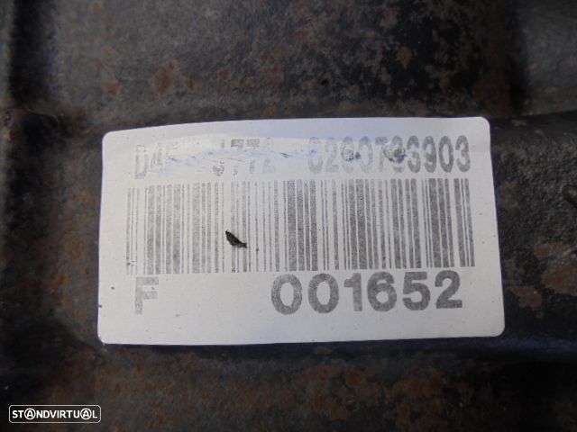 Motor D4FJ722 D4F722 RENAULT TWINGO 2 FASE 1 2007 1.2I 75CV 3P PRETO - 5