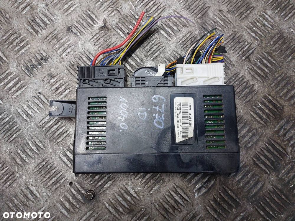 MODUŁ STEROWNIK ŚWIATEŁ BMW E39 8386207 - 2