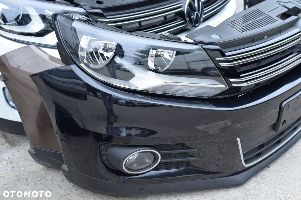 MASKA ZDERZAK BŁOTNIK GRILL LAMPA PAS BELKA XENON VW TIGUAN LIFT 10- - 10
