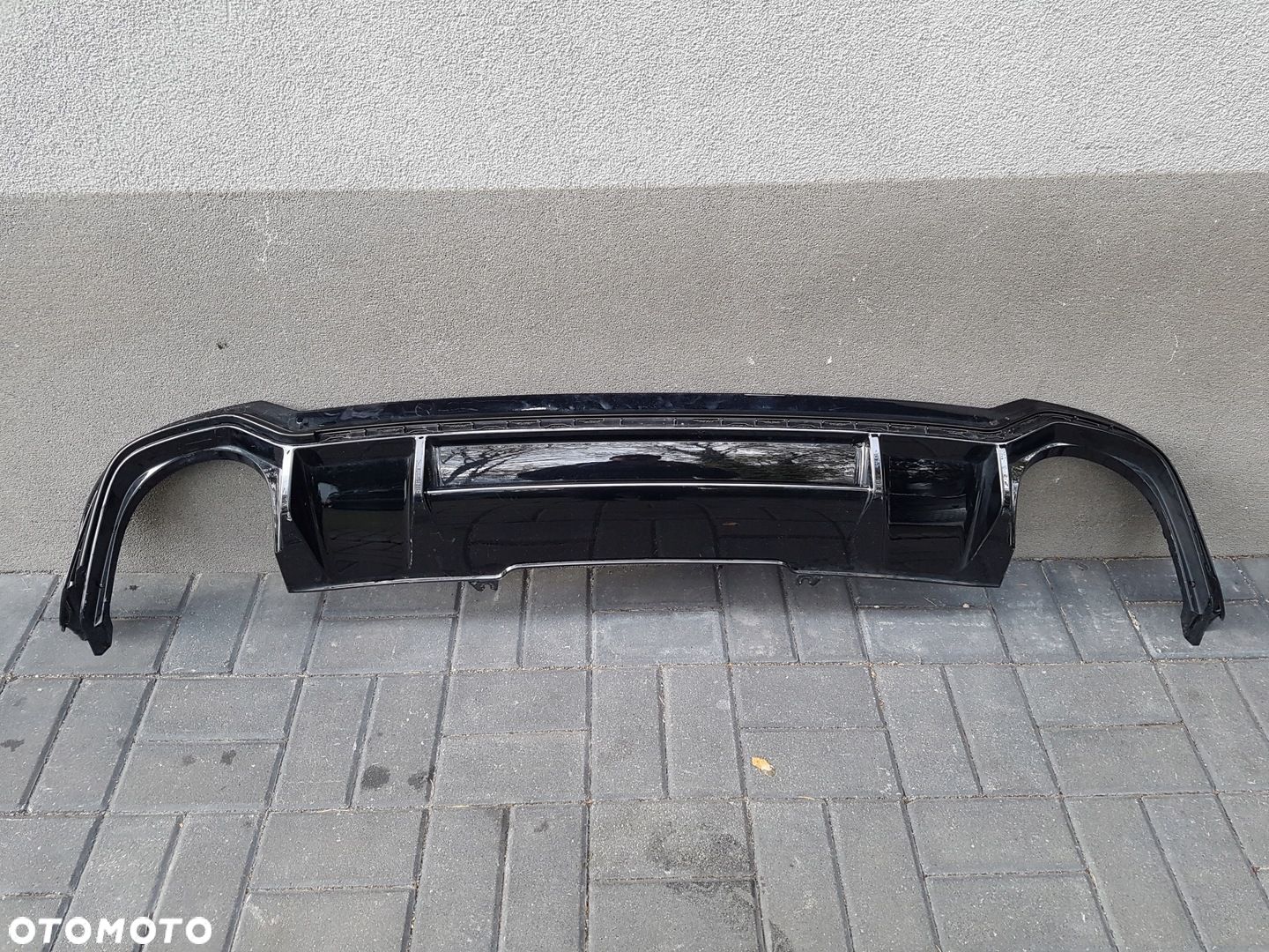 AUDI RS4 B9 spoiler zderzaka tył 8W9807521A 8W9807521B - 1