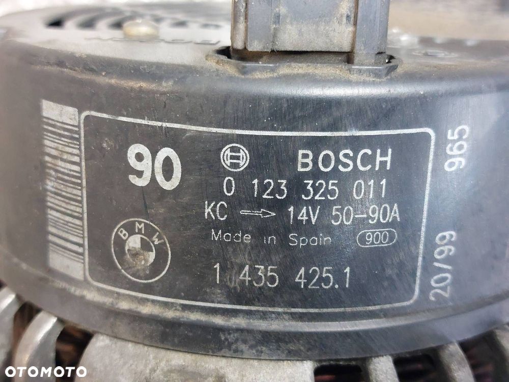 ALTERNATOR BMW E46 316I 1.9 8V M43 1435425 0123325011 - 3