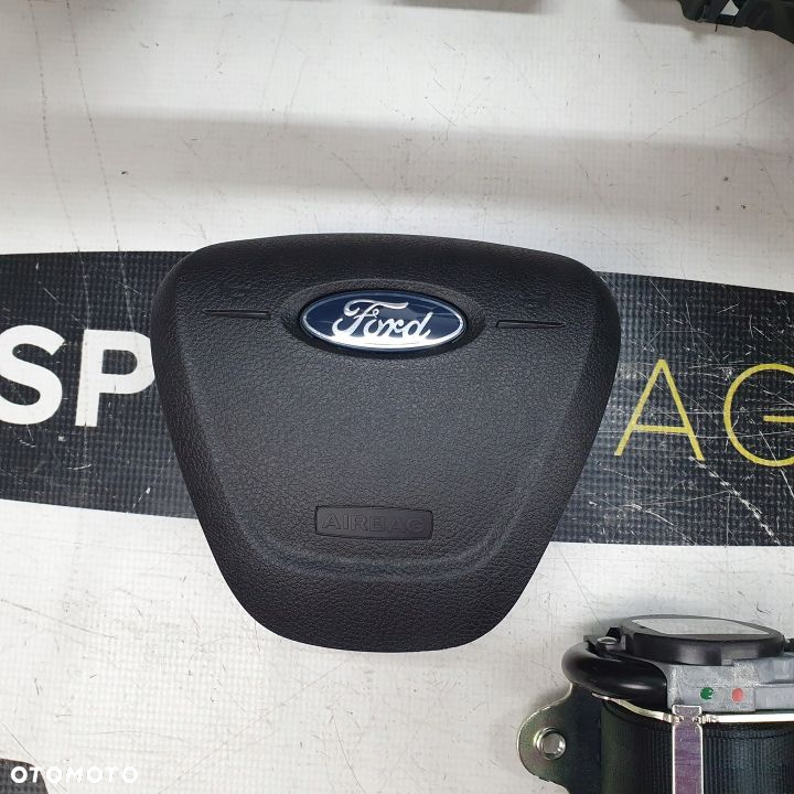 FORD TRANSIT CONNECT DESKA ROZDZIELCZA KONSOLA KOKPIT PULPIT PODUSZKI AIRBAG AIR BAG PASY KIT SET - 5