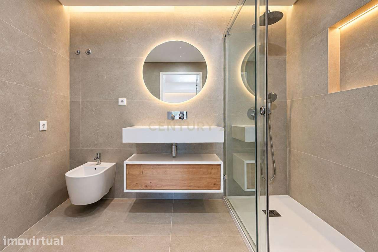 Apartamento Novo T3 de Luxo | Arquitetura de Prestígio e Acabamentos d - Grande imagem: 4/14