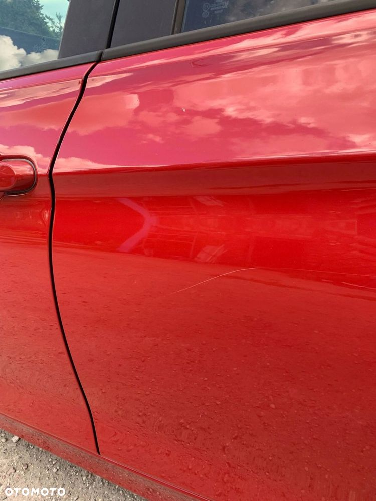 Drzwi tył tylne lewe BMW 3 F30 sedan A75 czerwone WWA - 2