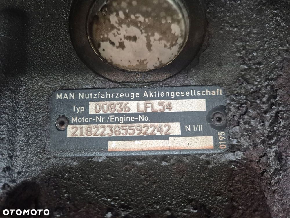 BLOK SILNIKA MAN TGL TGM 280 KM D0836 LFL54 280 KM EURO 4 - 6