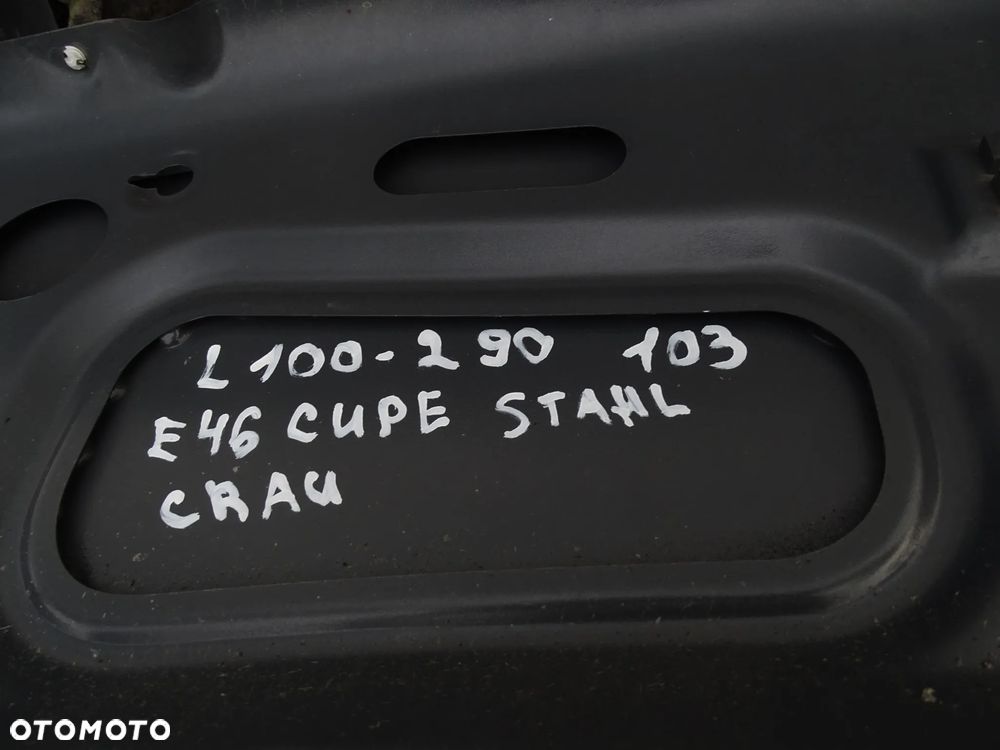 KLAPA BAGAŻNIKA BMW E46 COUPE LIFT STAHLGRAU F-VAT - 13