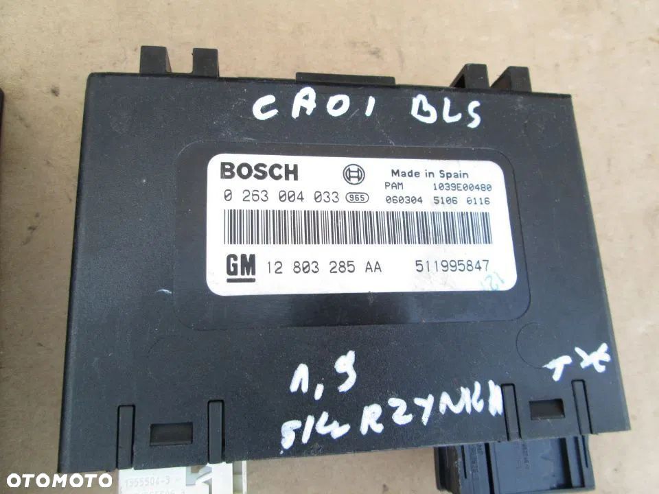 moduŁ komputer cadillac bls saab - 3