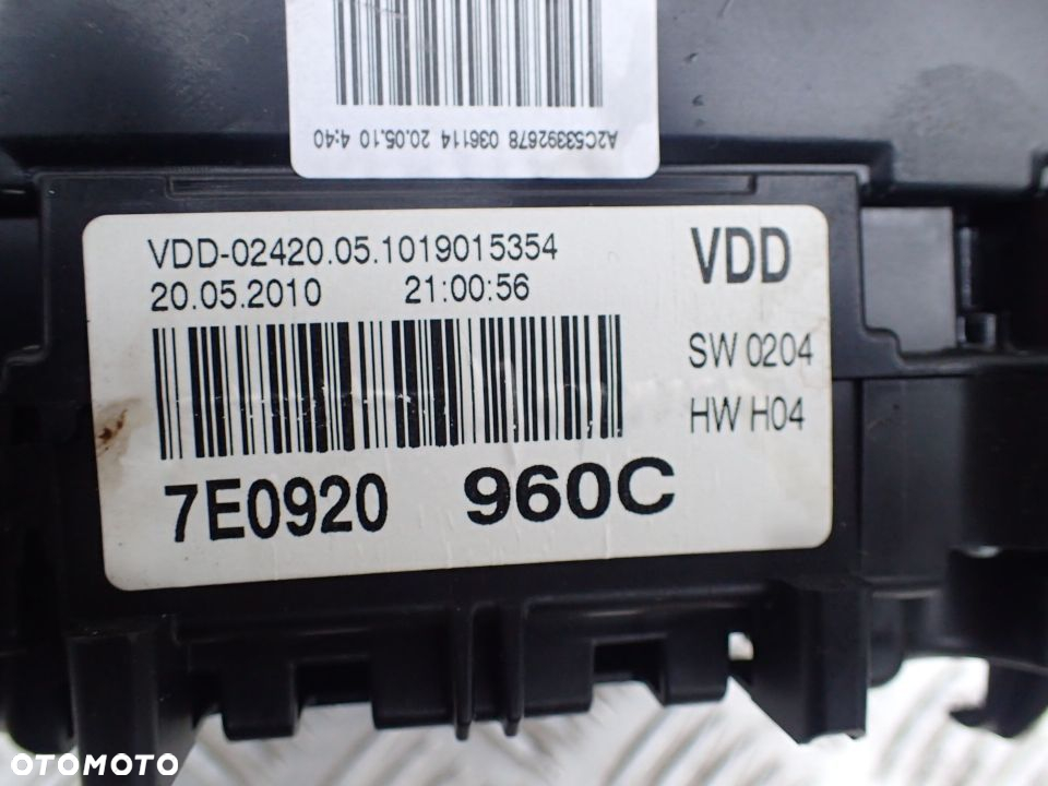VW T5 LIFT 2.0 TDI LICZNIK 7E0920 960C RADOM - 3